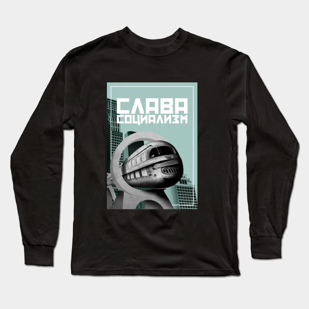 retro future Long Sleeve T-Shirt by ZCardula